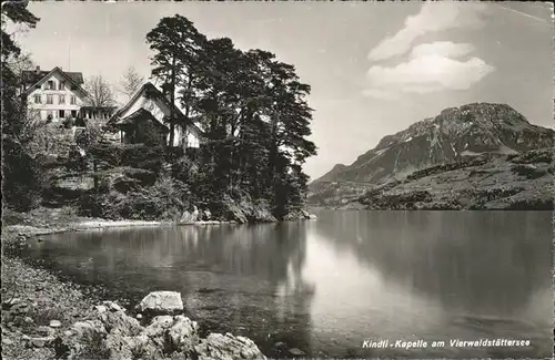 Vierwaldstaettersee SZ Kindli-Kapelle / Brunnen /Bz. Schwyz