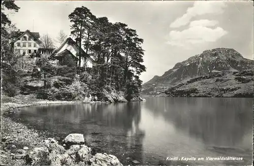 Vierwaldstaettersee SZ Kindli-Kapelle / Brunnen /Bz. Schwyz