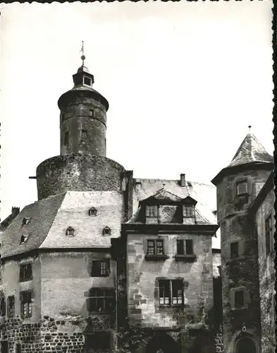 Buedingen Hessen aeusserer Schlosshof / Buedingen /Wetteraukreis LKR