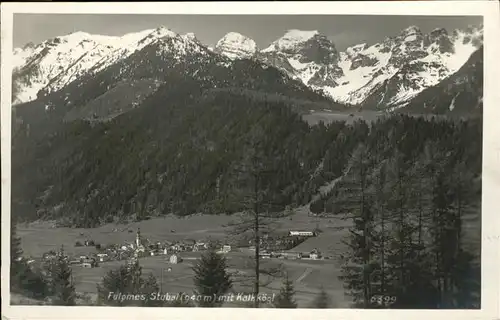 Fulpmes Tirol Stubaital Kalkkoegl / Fulpmes /Innsbruck