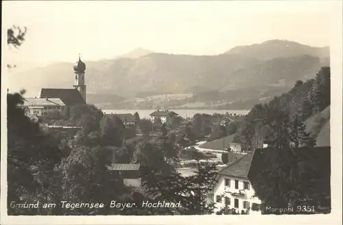 Gmund Tegernsee  / Gmund a.Tegernsee /Miesbach LKR