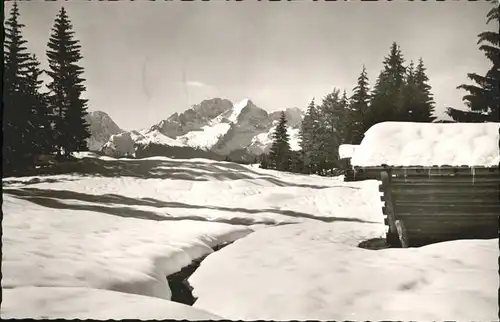 Klais Hochgebirgsheim Schloss Kranzbach / Kruen /Garmisch-Partenkirchen LKR