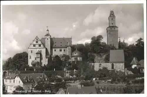 Kronberg Taunus Burg / Kronberg im Taunus /Hochtaunuskreis LKR