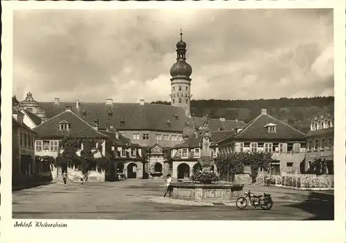 Weikersheim Schloss Marktplatz / Weikersheim /Main-Tauber-Kreis LKR