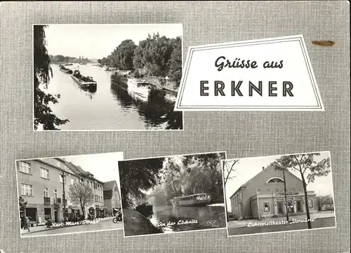 Erkner Loecknitz Kino Karl-Marx-Strasse / Erkner /Oder-Spree LKR