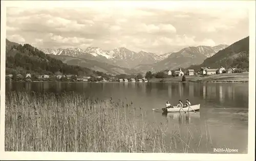 Buehl Alpsee Boot / Immenstadt i.Allgaeu /Oberallgaeu LKR