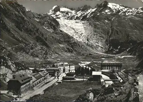 Rhonegletscher Glacier du Rhone Gletsch Furkastrasse Galenstock / Rhone /Rg. Rhone