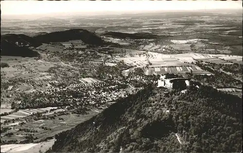 Neuffen Hohenneuffen Flugzeugaufnahme / Neuffen /Esslingen LKR