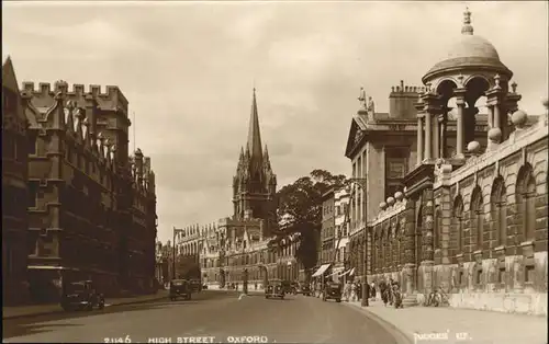 Oxford Oxfordshire High Street / Oxford /Oxfordshire