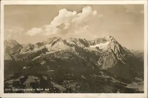 Zugspitze Zugspitzgruppe / Garmisch-Partenkirchen /Garmisch-Partenkirchen LKR