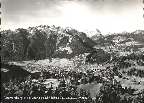 Bludenz Vorarlberg Muttesberg
Rhaetikon / Bludenz /Bludenz-Bregenzer Wald