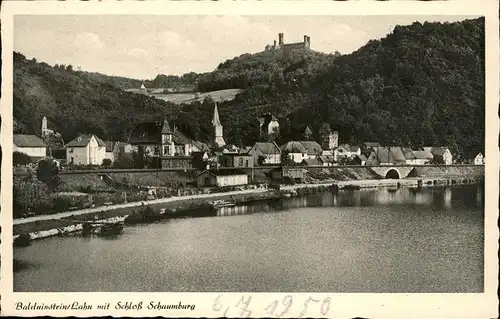 Balduinstein Schloss Schaumburg / Balduinstein /Rhein-Lahn-Kreis LKR