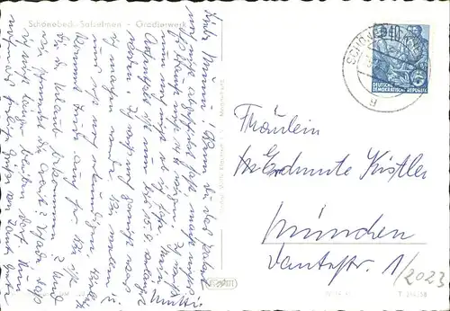 Schoenebeck Elbe Salzelmen Gradierwerk / Schoenebeck /Salzlandkreis LKR