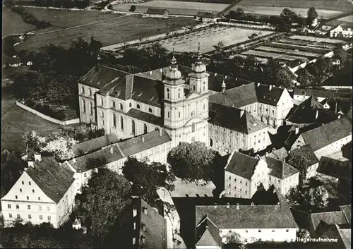 Waldsassen Fliegeraufnahme Kirche Abtei / Waldsassen /Tirschenreuth LKR