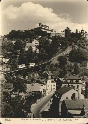 Loschwitz Luisenhof HO Gaststaette  / Dresden /Dresden Stadtkreis