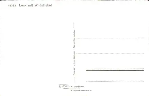 Lenk Simmental Wildstrubel / Lenk Simmental /Bz. Obersimmental