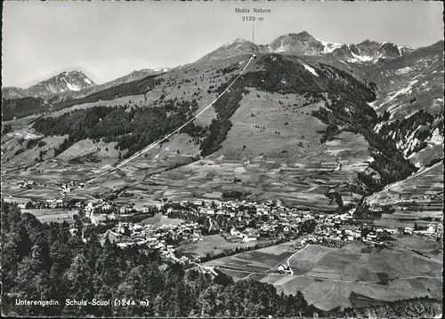 Schuls GR Panorama Unterengadin / Scuol /Bz. Inn