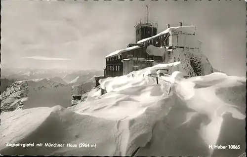 Zugspitze Muenchner Haus Zugspitzgipfel / Garmisch-Partenkirchen /Garmisch-Partenkirchen LKR