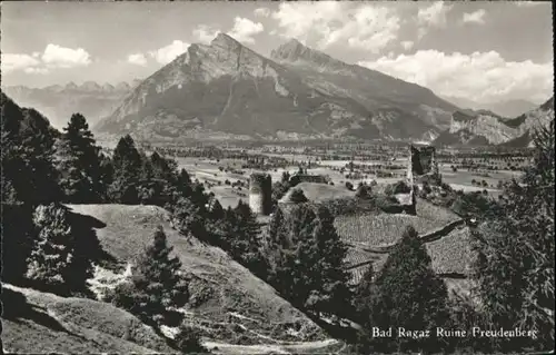 Bad Ragaz Bad Ragaz Ruine Freudenberg x / Bad Ragaz /Bz. Sarganserland