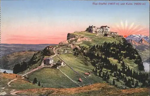 Rigi-Staffel Rigi-Staffel Kulm * / Rigi-Staffel /Bz. Schwyz