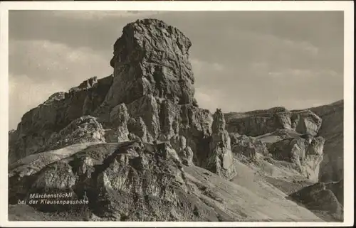 Klausen UR Klausen Passhoehe x / Klausen /Rg. Altdorf