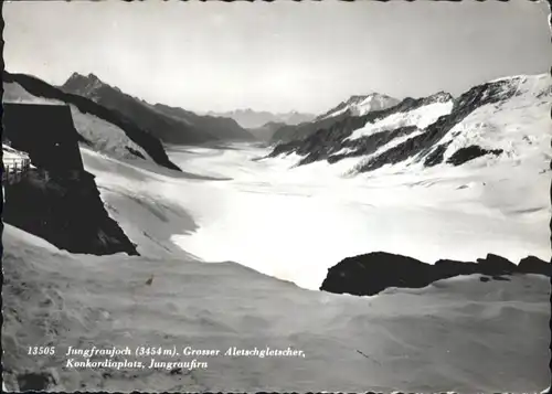 Jungfrau BE Jungfrau Grosser Aletschgletscher x / Jungfrau /Rg. Finsteraarhorn