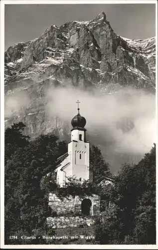 Glarus GL Glarus Burg Kapelle Wiggis * / Glarus /Bz. Glarus