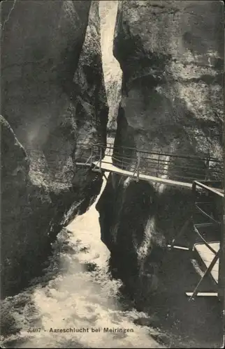 Meiringen BE Meiringen Aareschlucht x / Meiringen /Bz. Oberhasli