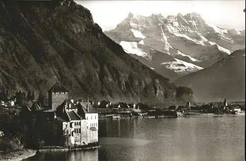 Chateau Chillon Chateau Chillon Dent du Midi x / Montreux /Bz. Vevey