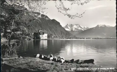 Chateau Chillon Chateau Chillon Dent du Midi x / Montreux /Bz. Vevey