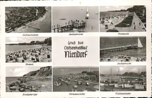 Niendorf Ostseebad Niendorf Strand Anlegerbruecke Fischereihafen Hermannshoehe x / Timmendorfer Strand /Ostholstein LKR