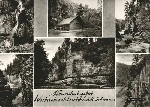 Bad Boll Bad Boll Wutachschlucht Wasserfall Ruemmelsteg * / Boll /Goeppingen LKR