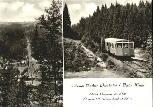 Oberweissbach Oberweissbach Bergbahn * / Oberweissbach /Saalfeld-Rudolstadt LKR