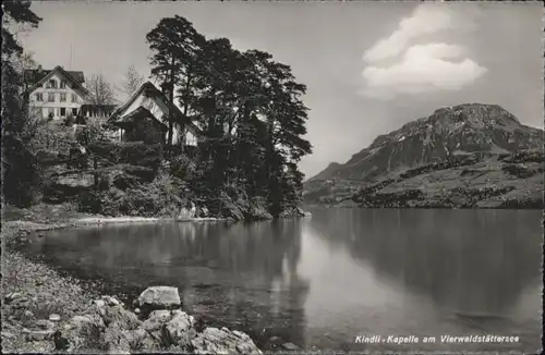 Vierwaldstaettersee SZ Vierwaldstaettersee Kindli Kapelle * / Brunnen /Bz. Schwyz