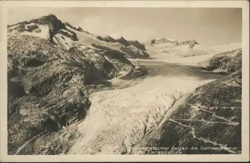 Rhonegletscher Glacier du Rhone Rhonegletscher Gelmenhoerner * / Rhone /Rg. Rhone