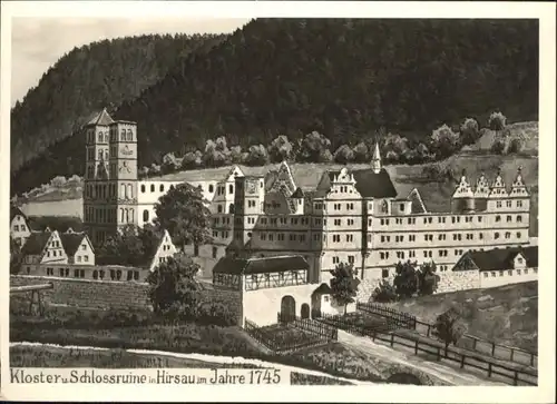 Luetzenhardter Hof Hirsau Hirsau-Luetzenhardter Hof Kloster Schloss Ruine * / Calw /Calw LKR