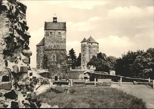 Stolpen Stolpen Burg Stolpen * / Stolpen /Saechsische Schweiz-Osterzgebirge LKR