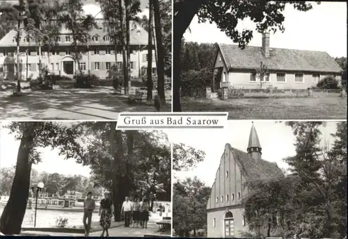 Bad Saarow Bad Saarow Erholungsheim Hospiz zur Furche Soederblomhaus Kirche x / Bad Saarow /Oder-Spree LKR