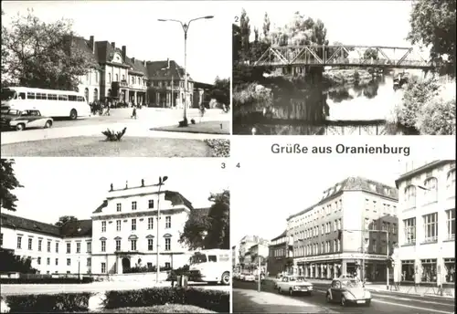 Oranienburg Oranienburg Bahnhof Luise-Henrietten-Steg Schloss Strasse des Friedens x / Oranienburg /Oberhavel LKR