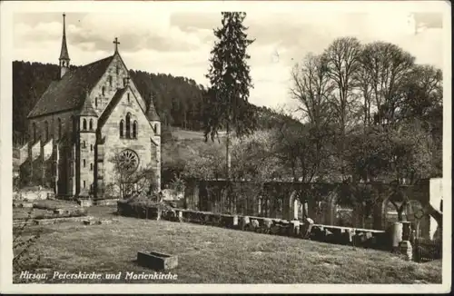 Luetzenhardter Hof Hirsau Hirsau-Luetzenhardter Hof Peters Kirche Marien Kirche  x / Calw /Calw LKR