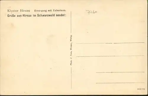 Luetzenhardter Hof Hirsau Hirsau-Luetzenhardter Hof Kloster * / Calw /Calw LKR