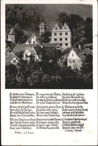 Luetzenhardter Hof Hirsau Hirsau-Luetzenhardter Hof Gedicht x / Calw /Calw LKR