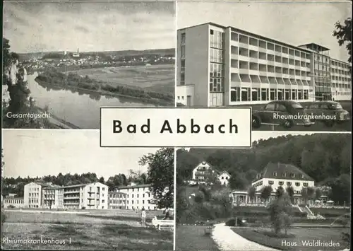Bad Abbach Bad Abbach Rheuma Krankenhaus Haus Waldfrieden x / Bad Abbach /Kelheim LKR