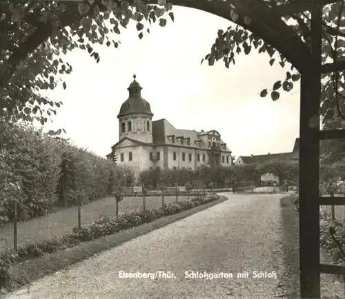 Eisenberg Thueringen Eisenberg Thueringen Schlossgarten Schloss  * / Eisenberg /Saale-Holzland-Kreis LKR