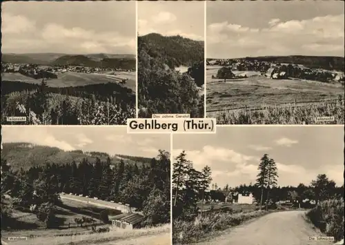 Gehlberg Gehlberg Waldbad Die Schmuecke Geratal x / Gehlberg /Ilm-Kreis LKR