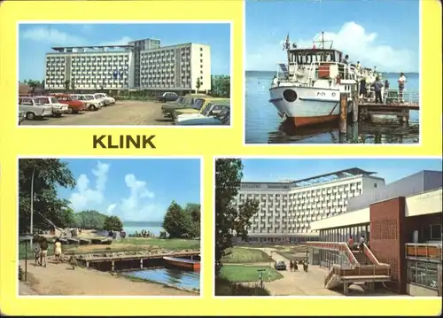Klink Waren Klink Waren Schiff Erholungsheim Herbert Warnke * / Klink Waren /Mueritz LKR