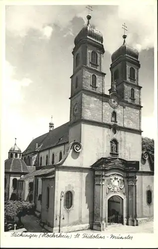 Saeckingen Rhein Saeckingen St Fridolins Muenster * / Bad Saeckingen /Waldshut LKR