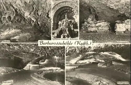 Kyffhaeuser Kyffhaeuser Barbarossahoehle * / Bad Frankenhausen /Kyffhaeuserkreis LKR