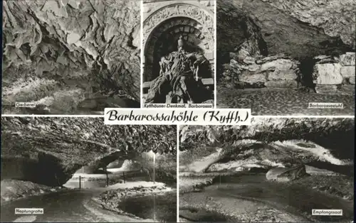 Kyffhaeuser Kyffhaeuser Barbarossahoehle * / Bad Frankenhausen /Kyffhaeuserkreis LKR