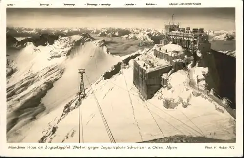 Zugspitze Zugspitze Gipfel Muenchner Haus x / Garmisch-Partenkirchen /Garmisch-Partenkirchen LKR